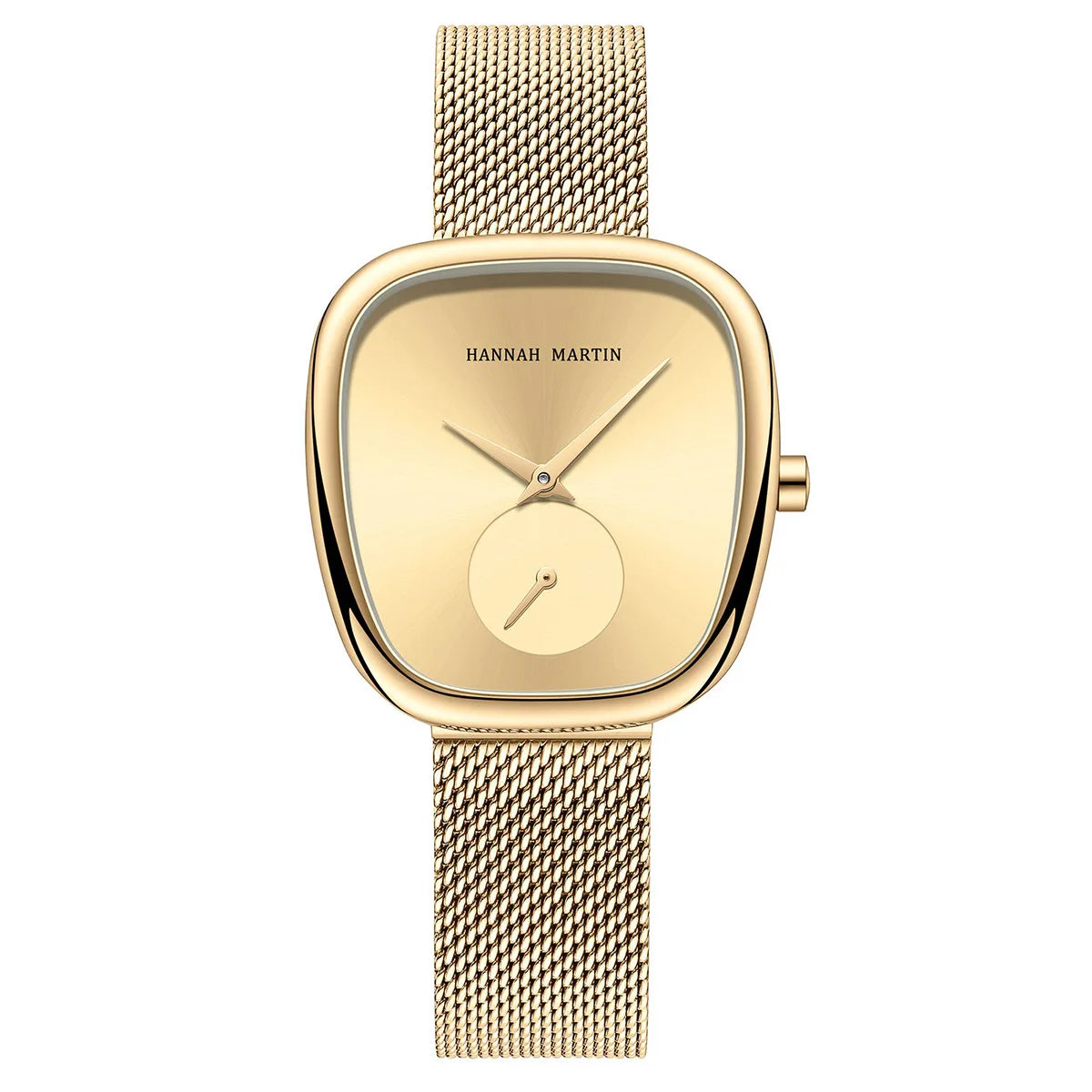 Montre Femme de Luxe Originale Hannah Martin – Mode – Acier Inoxydable – Mouvement Quartz – Étanche – Montre Élégante pour Femme