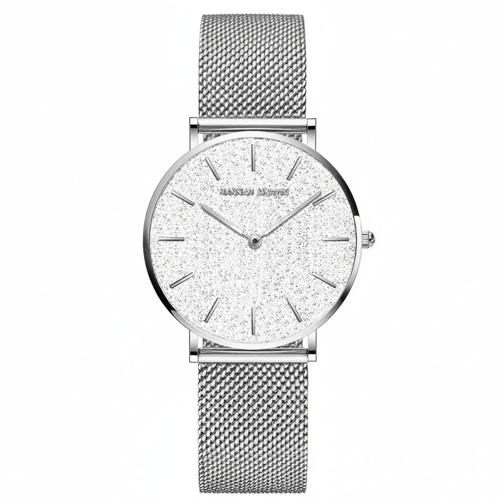 Montre Femme Hannah Martin – 36mm – Quartz Japonais – Acier Inoxydable – Étanche